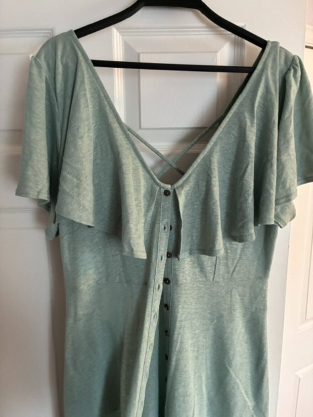 FB Beach Medium Button Down Sommer Dress